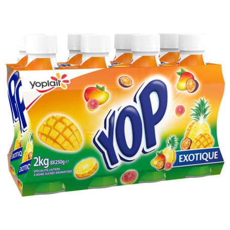 YOP EXOTIQUE 8X250G YOPLAIT