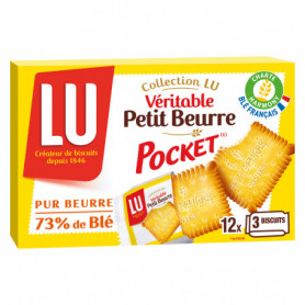 Biscuit Petit beurre  Véritable (12 sachets X3) LU 300Grs