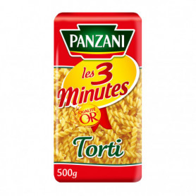 PATES TORTI 3 MINUTES PANZANI   500G