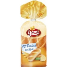 PAINS AU LAIT X12 YAMI 550G