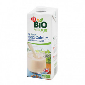 Boisson soja calcium BIO VILLAGE 1L