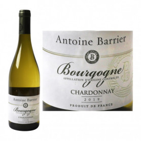 Vin blanc Antoine Barrier Bourgogne Chardonnay AOC - 75cl