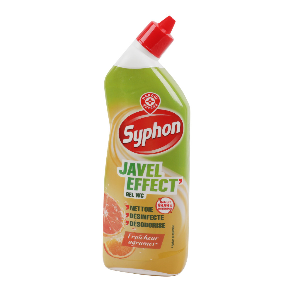 Gel nettoyant wc javel Syphon Agrumes 750ml - Drive Z'eclerc