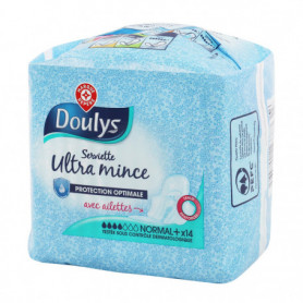 Serviette hygiénique Doulys Ultra - Normal+ - x14