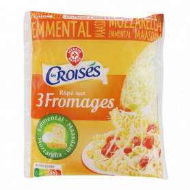 FROMAGE RAPE 3 FROMAGES 27% MG - LES CROISES - 200G