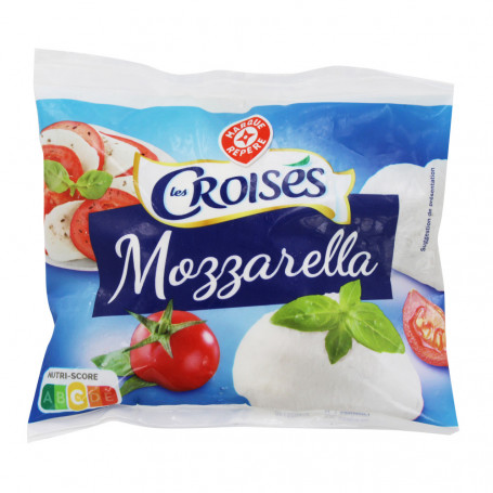 MOZZARELLA LES CROISES - 19% MG - 125GR