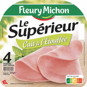 Jambon 4 tr. SUPERIEUR Cuit à l'ETOUFFEE