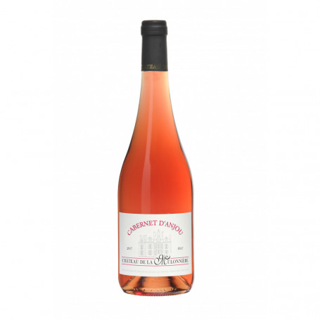 Vin rosé Cabernet d'anjou Château de la Mulonnière 75cl
