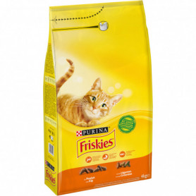 Croquettes chat au Poulet/Légumes FRISKIES PURINA 4 KG