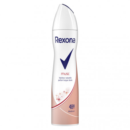 Déodorant Rexona Musc Spray antibactérien - 200ml