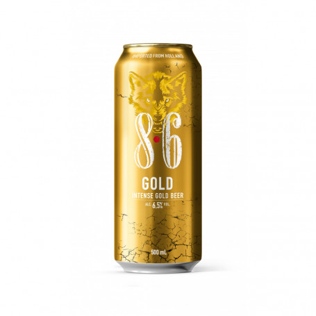 Bière 8.6 GOLD boîte 50cl (6.5%)