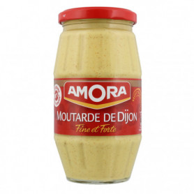 Moutarde de Dijon Fine et Forte Bocal Amora  440g