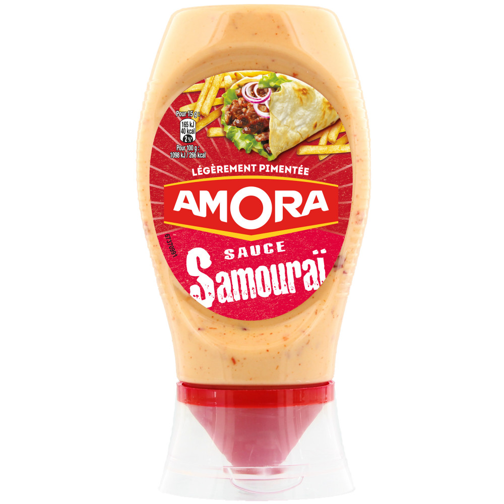 Sauce Samouraï Flacon Souple Amora 255g - Drive Z'eclerc