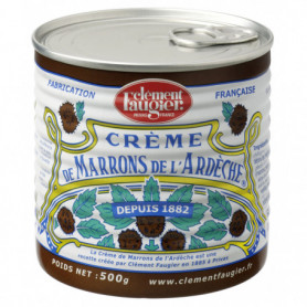 Crème de marrons de l'Ardèche CLEMENT FAUGIER Boite 500grs