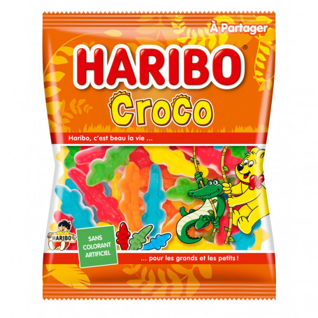 CONFISERIE GELIFIEE CROCO HARIBO 280GRS