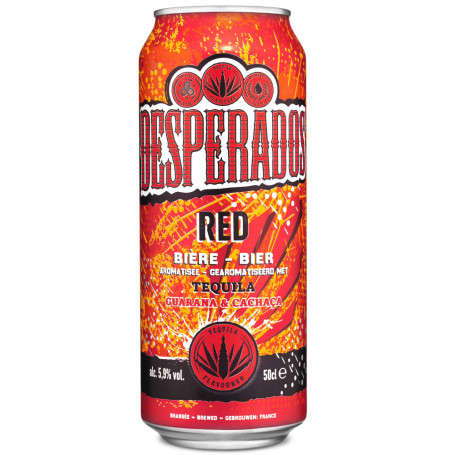 Bières Desperados Red bière CANNETTE - 50CL