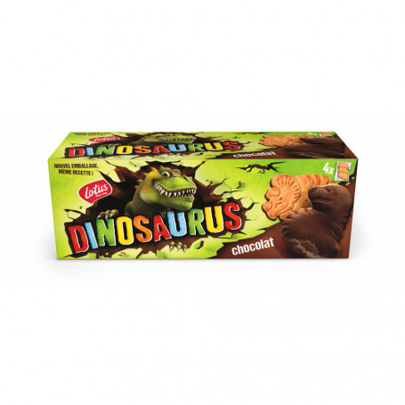 Biscuits Chocolat Noir Dinosaurus  lotus 225Grs