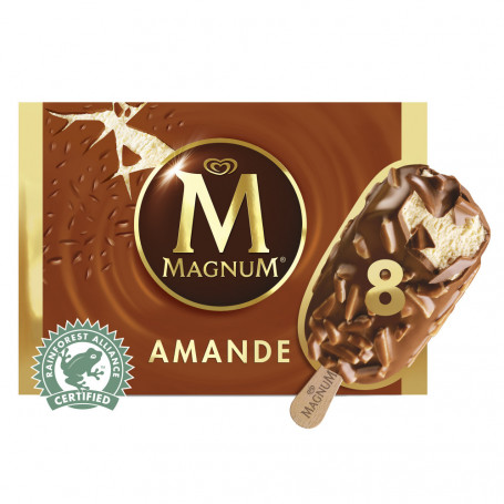 Magnum Glace Batonnet Amande 8x110ml