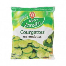 COURGETTE RONDELLES NOTRE JARDIN 1KG