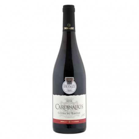 Vin rouge Côtes du Rhône Les Cardinalices 75cl