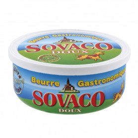 BEURRE SOVACO DOUX  250G