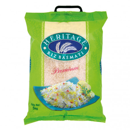 RIZ BASMATI INDE HERITAGE 5KG