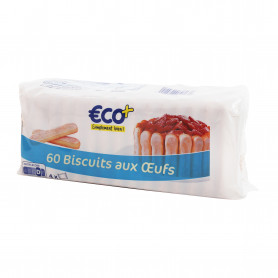 BISCUITS AUX OEUFS ECO + 400G 