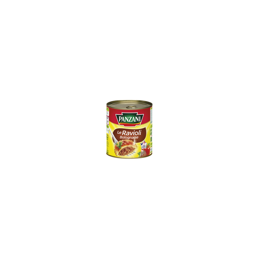 Panzani Le ravioli bolognese farce au boeuf 800 g