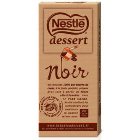 TABLETTE DE CHOCOLAT DESSERT NOIR NESTLE 205GRS