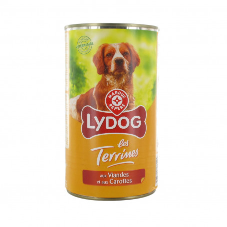 TERRINE VIANDE CAROTTE LYDOG 1.24KG