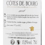 Vin rouge Chantet Blanet Côtes de Bourg AOC - 75cl