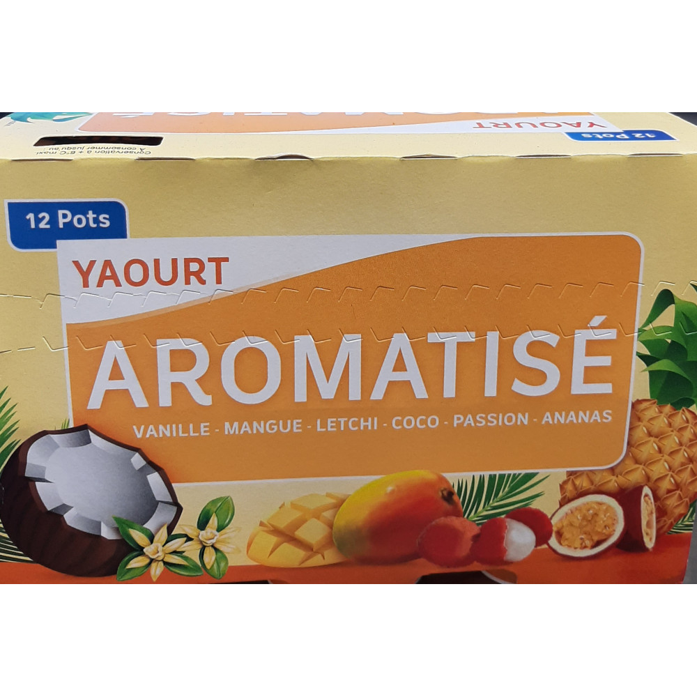 Yaourt aromatisé à la Vanille