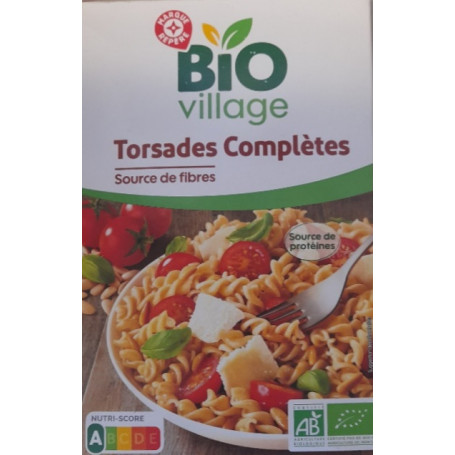 Torsades complètes - BIO VILLAGE 500g - Drive Z'eclerc