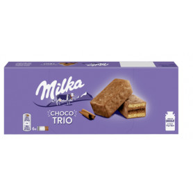 Biscuit Choco Trio X6 Milka  180grs