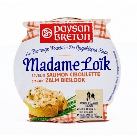 Fromage fouetté saumon ciboulette Madame Loïk - PAYSAN BRETON - 150g