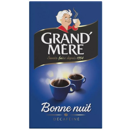 CAFE MOULU, DECAFEINE – GRAND'MERE – 250G CAFE MOULU, DECAFEINE – GRAND'MERE – 250G