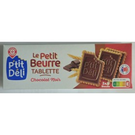 Petit beurre tablette chocolat noir - 150Gr