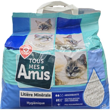 LITIERE MINERALE HYGIENIQUE 10L