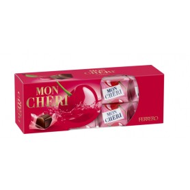 Bouchées de Chocolat Noir Liqueur Cerise MON CHERI-16 pièces- 168g