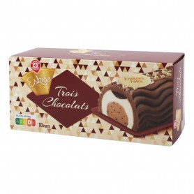 BUCHE AUX 3 CHOCOLATS 535,60G(1045700)
