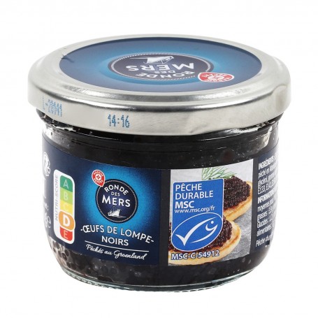 OEUFS DE LOMPE NOIRS 100G(1046151)