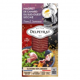 Magret de Canard du Sud-Ouest Séché Tranché