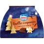 Bûche Nestlé Feuilles Craquantes Chocolat Vanille