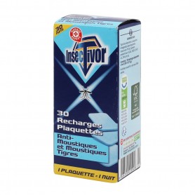 RECH PLAQUETTES ANTI-MOUSTIQ X 30(1047100)