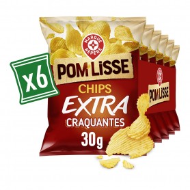 CHIPS ONDULEES NATURE 6X30G(1045940)