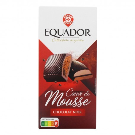 CHOCOLAT NOIR FOURRE MOUSSE 160G(1057225)