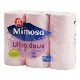 P.HYGIENIQUE ROSE X 6 - 2 PLIS(1027414)