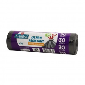 SACS POUBELLE ULTRA-RESIST 30LX20(1062365)