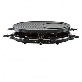 RACLETTE 8 COUPELLES OVALE