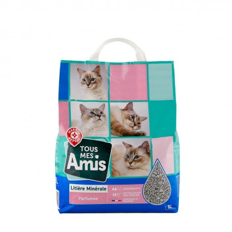 LITIERE MINERALE PARFUMEE 8L TMA